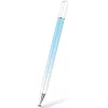 Univerzális toll, (bármilyen kapacitív kijelzőhöz), színátmenetes, Ombre Stylus Pen, világoskék/fehér