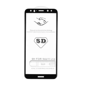   Samsung Galaxy A14 4G / A14 5G SM-A145F / A146B, Kijelzővédő fólia, ütésálló fólia (az íves részre is!), Tempered Glass (edzett üveg), fekete