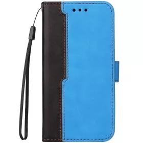   Xiaomi Redmi K30S / Mi 10T 5G / 10T Pro 5G, Oldalra nyíló tok, stand, kártyatartóval, kézpánttal, Wooze Colour Wallet, kék