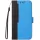 Xiaomi Redmi K30S / Mi 10T 5G / 10T Pro 5G, Oldalra nyíló tok, stand, kártyatartóval, kézpánttal, Wooze Colour Wallet, kék