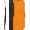 Huawei Honor 50 / Nova 9, Oldalra nyíló tok, stand, kártyatartóval, kézpánttal, Wooze Colour Wallet, narancssárga