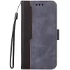 Samsung Galaxy S22 Plus 5G SM-S906, Oldalra nyíló tok, stand, kártyatartóval, kézpánttal, Wooze Colour Wallet, szürke