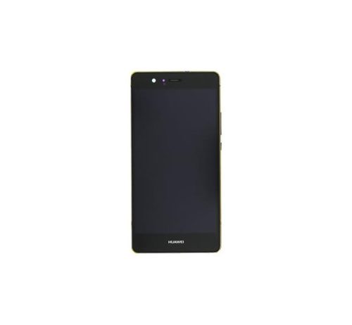 Huawei Ascend P9 Plus kompatibilis LCD modul, OEM jellegű, fekete, Grade S+