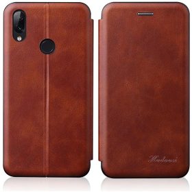   Xiaomi Redmi Note 12 5G / Poco X5 5G, Oldalra nyíló tok, stand, Wooze Protect And Dress Book, barna