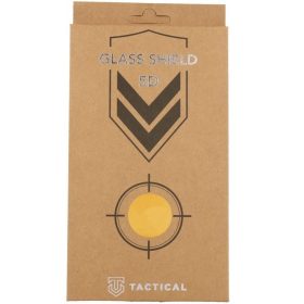   Huawei Honor X8a, Kijelzővédő fólia, ütésálló fólia (az íves részre is!), Tempered Glass (edzett üveg), Full Glue, Tactical Glass Shield 5D, fekete