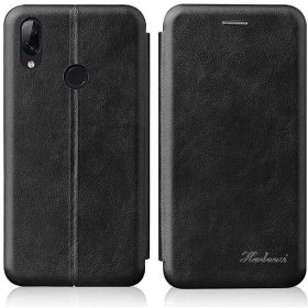   Apple iPhone 15 Pro Max, Oldalra nyíló tok, stand, Wooze Protect And Dress Book, fekete