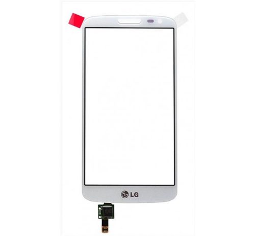 LG D620 G2 mini kompatibilis LCD modul kerettel, OEM jellegű, fehér, Grade S+