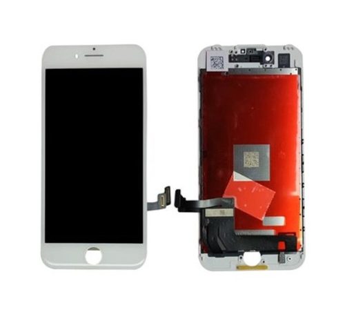 Apple iPhone 7 kompatibilis LCD kijelző érintőpanellel, OEM jellegű, fehér, Grade R