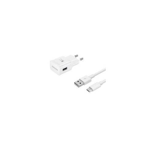 Samsung EP-TA20EWE töltő + EP-DN930CWE USB-C kábel, 5V/2A, gyorstöltő, fehér