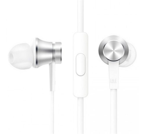 Xiaomi Mi In-Ear Basic headset, 3,5mm, ezüst