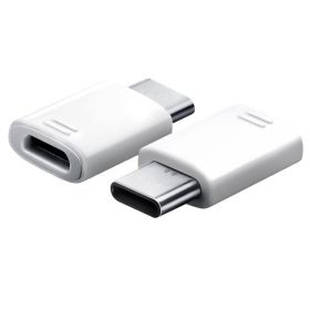   Samsung EE-GN930 USB-C - microUSB-A adapter, fehér, ECO csomagolásban