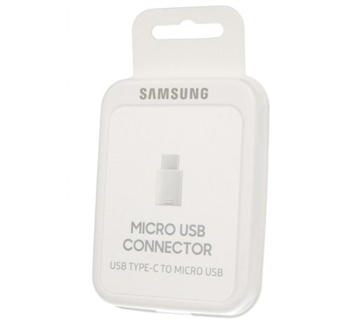 Samsung EE-GN930BWE Type-C - microUSB adapter, fehér, gyári