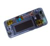 Samsung G950 Galaxy S8 kompatibilis LCD modul kerettel, OEM jellegű, kék