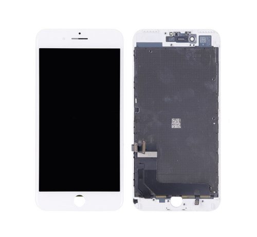 Apple iPhone 7 Plus kompatibilis LCD kijelző érintőpanellel, OEM jellegű, fehér, Grade S+