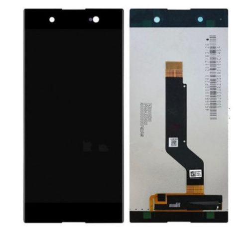 Sony Xperia XA1 Ultra kompatibilis LCD modul, OEM jellegű, fekete, Grade S+
