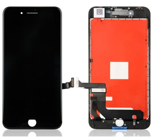 Apple iPhone 8 Plus kompatibilis LCD kijelző érintőpanellel, OEM jellegű, fekete, Grade S+