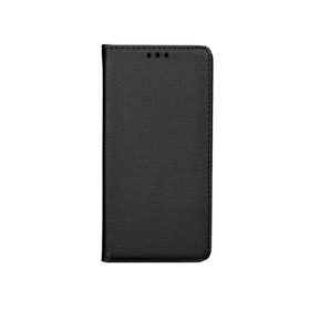   Magnet Huawei P8 Lite 2017/P9 lite 2017 mágneses flip tok, fekete