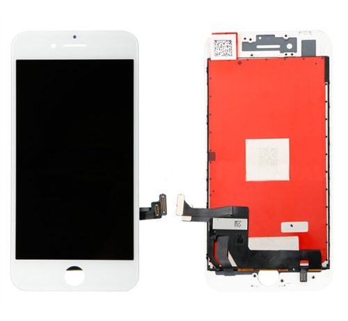 Apple iPhone 8/SE2 kompatibilis LCD kijelző érintőpanellel, OEM jellegű, fehér Grade R