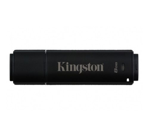 Kingston DataTraveler 4000 G2 8GB USB 3.0 pendrive, Titkosított (256bit, FIPS 140-2 Level 3), (DT4000G2DM/8GB)