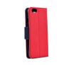 Fancy Huawei P20 Lite flip tok, piros-kék