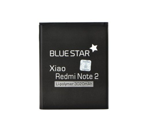 Bluestar Premium Xiaomi Redmi Note 2 kompatibilis akkumulátor 3020mAh Li-ion