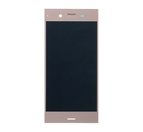 Sony Xperia XZ1 kompatibilis LCD modul, OEM jellegű, rozéarany