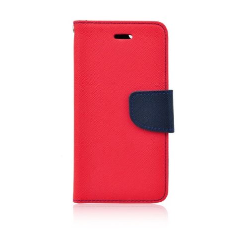 Fancy Huawei Y6 (2018) flip tok, piros-kék