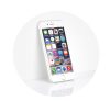 Apple iPhone 6 Plus/6S Plus, 5D Full Glue hajlított tempered glass kijelzővédő üvegfólia, fehér