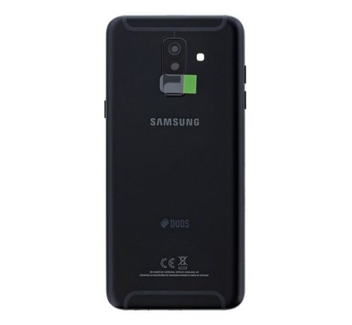 Samsung A605 Galaxy A6+ Dual SIM akkufedél, fekete