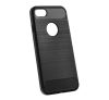 Forcell Carbon hátlap tok Apple iPhone Xs, fekete
