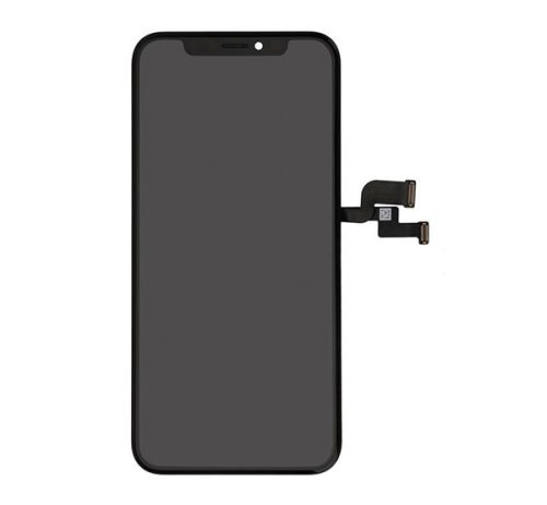 Apple iPhone Xs kompatibilis LCD kijelző érintőpanellel, OEM jellegű, fekete, Grade S+