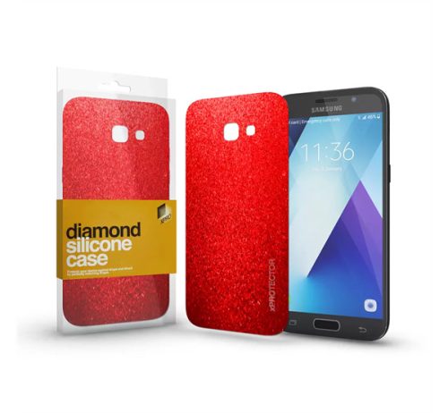 Xprotector Diamond szilikon hátlap tok, Samsung (A520) Galaxy A5 2017, piros