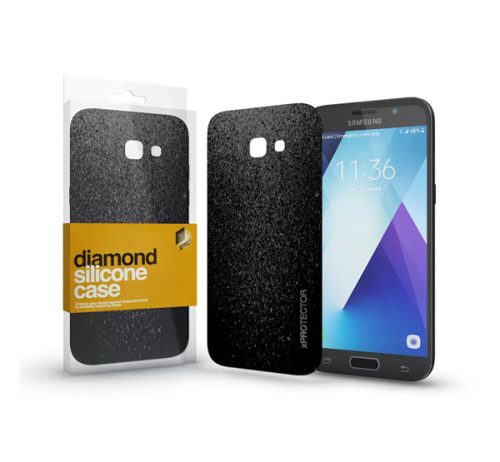 Xprotector Diamond szilikon hátlap tok, Samsung (A520) Galaxy A5 2017, fekete