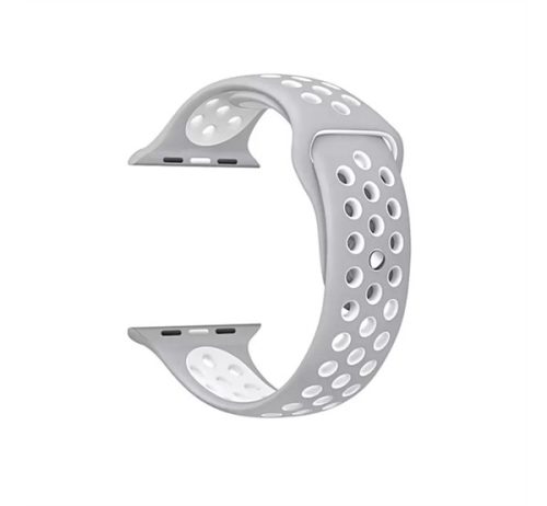 Xprotector lélegző sport szíj Apple Watch 42/44m szürke/fehér