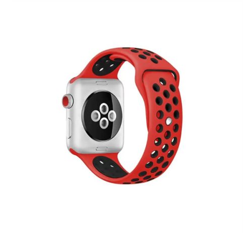 Xprotector lélegző sport szíj Apple Watch 42/44mm piros/fekete