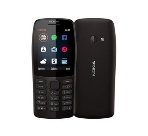 Nokia 210, Dual SIM, fekete
