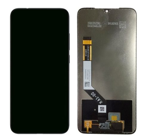 Xiaomi Redmi Note 7 kompatibilis LCD modul, OEM jellegű, fekete, Grade S+