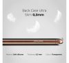 Samsung A105 Galaxy A10, Ultra Slim 0,3mm szilikon tok, átlátszó