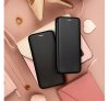 Forcell elegance oldalra nyíló hátlap tok Samsung A405 Galaxy A40, fekete