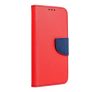 Fancy Xiaomi Redmi Note 7 flip tok, piros-kék