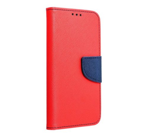 Fancy Huawei Y7 2019 flip tok, piros-kék