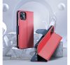 Fancy Huawei Y7 2019 flip tok, piros-kék