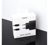 Samsung EP-TA845XB töltő + USB-C - USB-C kábel, gyorstöltő (45W), fekete