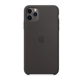   Apple iPhone 11 Pro Max gyári szilikon tok, fekete, MX002ZM/A