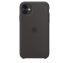 Apple iPhone 11 gyári szilikon tok, fekete, MWVU2ZM/A