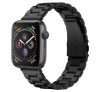 Spigen Modern Fit Apple Watch 45/44/42mm fém szíj, fekete