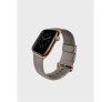 Uniq Mondain Apple Watch 44/42mm bőr szíj, szürke