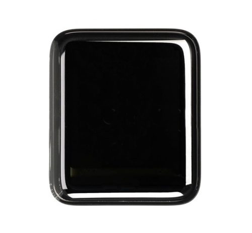 Apple Watch Series 3, GPS, 38mm kompatibilis LCD modul, OEM jellegű, fekete, Grade S+