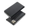 Magnet LG K50S  mágneses flip tok, fekete
