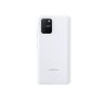 Samsung G770 Galaxy S10 Lite Wallet Cover, gyári flip tok, fehér, EF-EG770PW